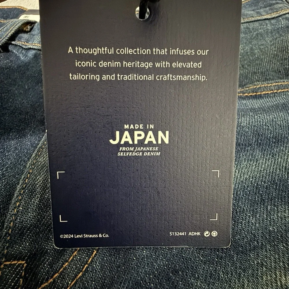 LEVI'S 502 Made In Japan Selvedge Zipper LVC Vintage Clothing style Jeans 30/32